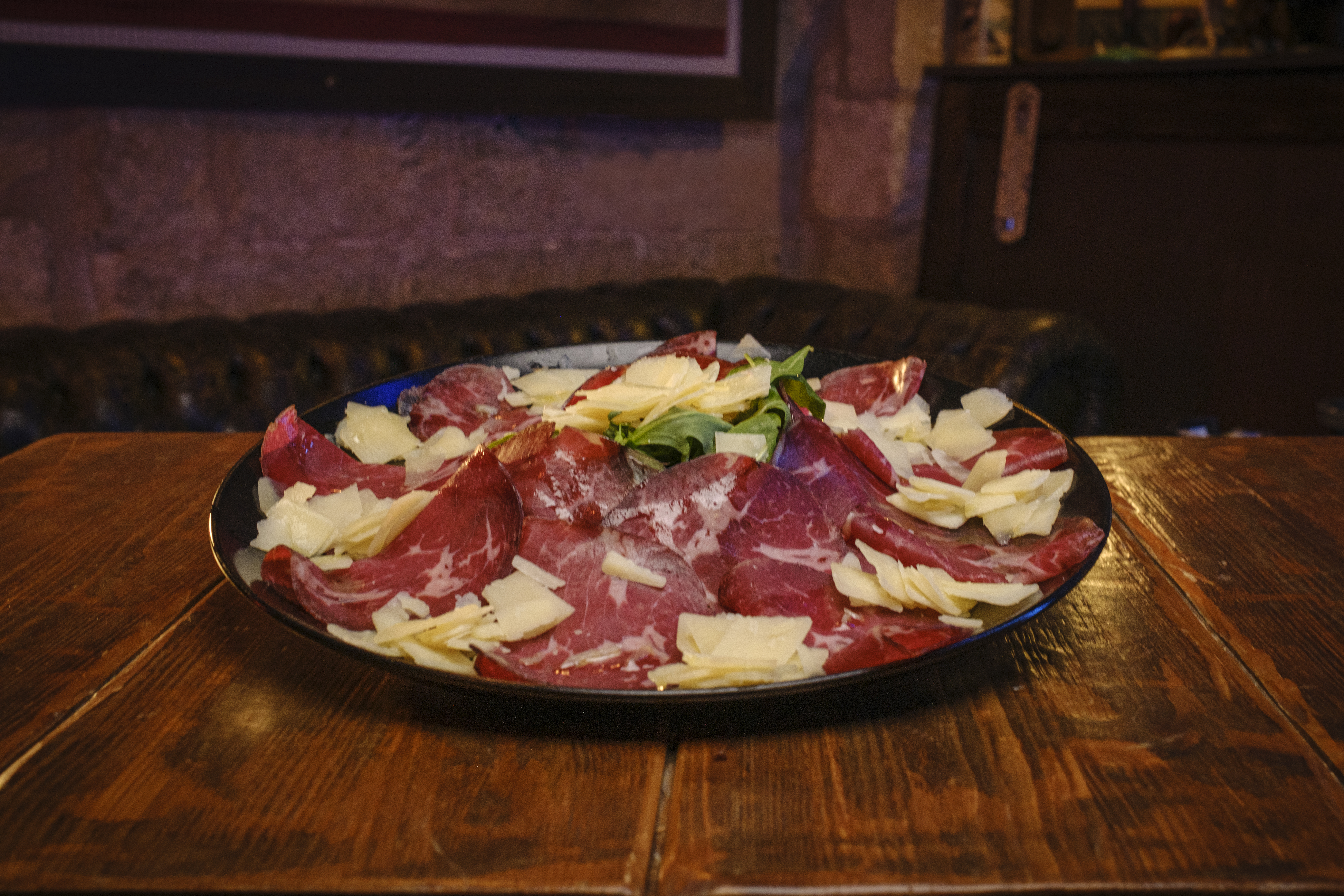 Carpaccio di bresaola — Cucina Italiana Road 66