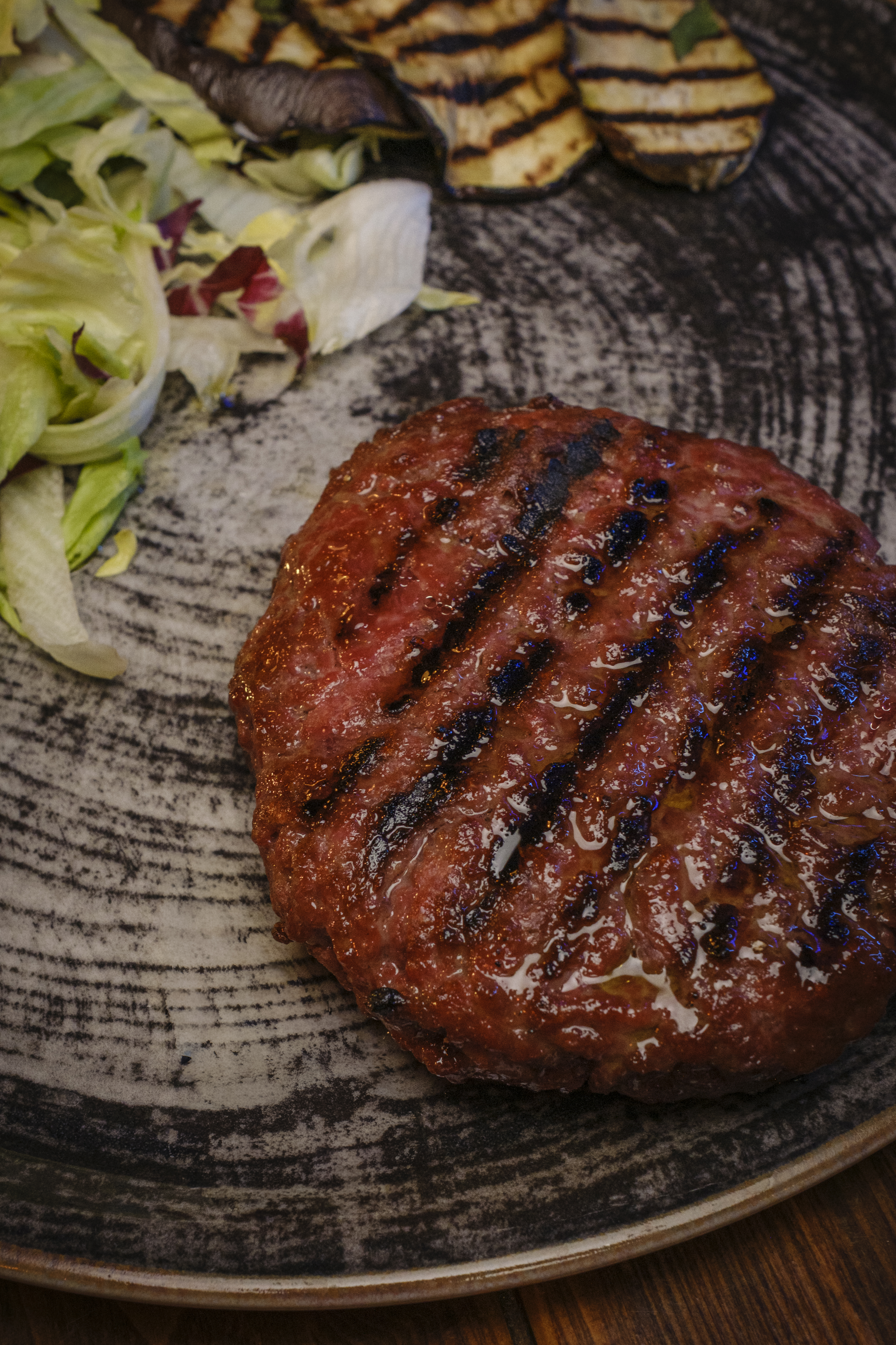 Hamburger di scottona — Carne alla brace Road 66