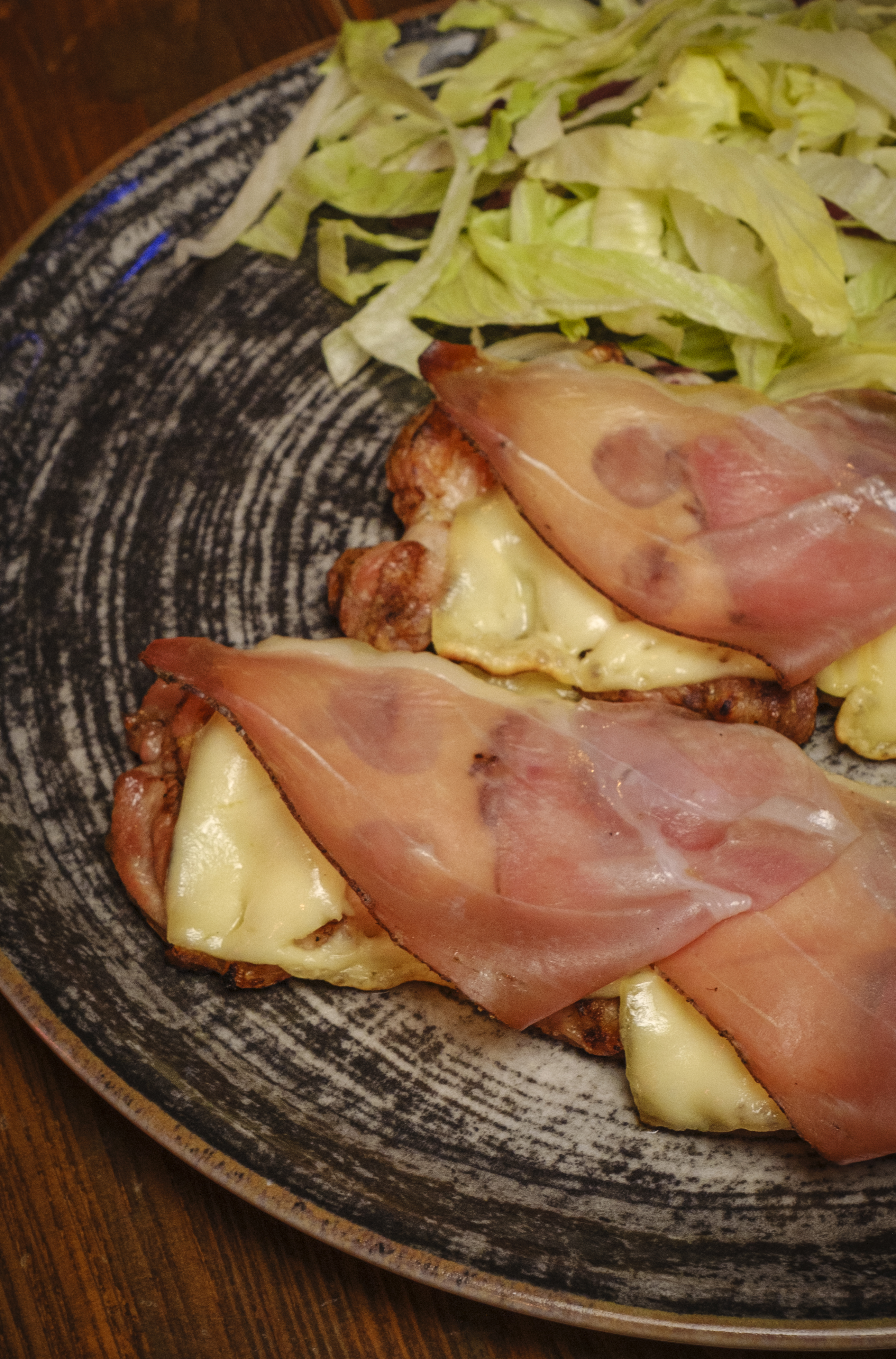Chicken speck — Pollo Road 66