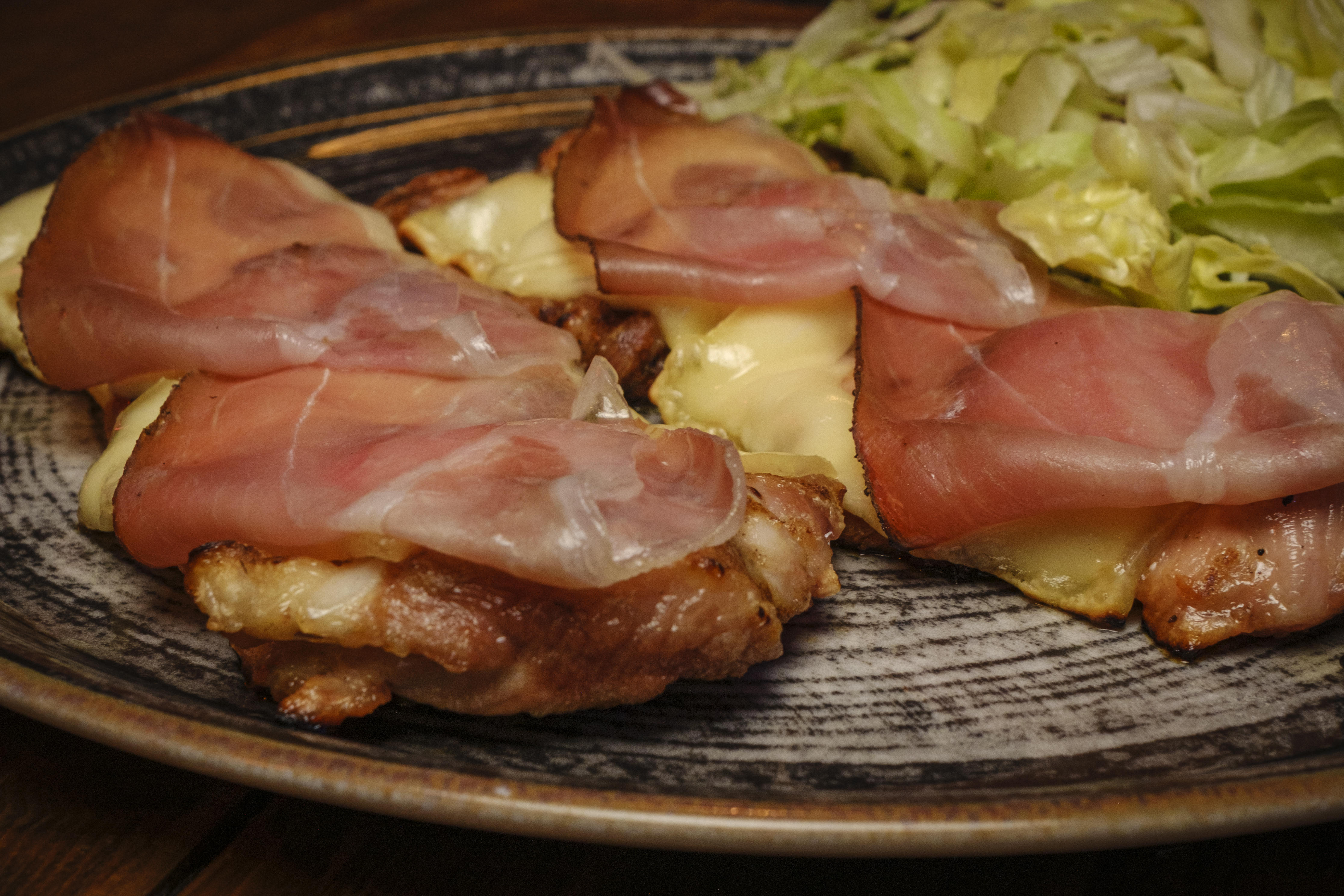 Chicken speck — Pollo Road 66